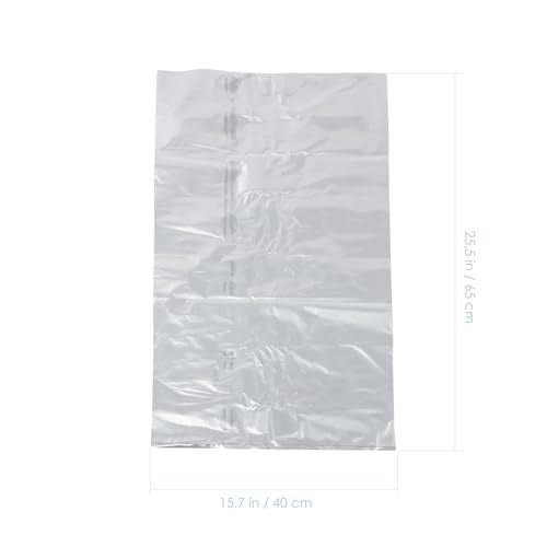 20Pcs Fish Shipping Bags for Live Fish Transport, Leak-Proof Oxygen Pouch, 40X65Cm Flat Angle Plastic Packaging Bags for Aquarium and Goldfish Packing