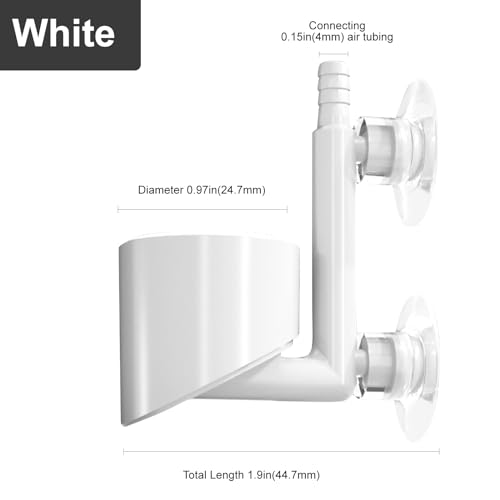 Aquarium Air Stone Oxygen Pump Accessories 1 - color: White