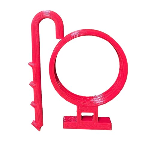 Aqua Cove - Red Inverted 32oz Mason Jar Holder for Aquariums
