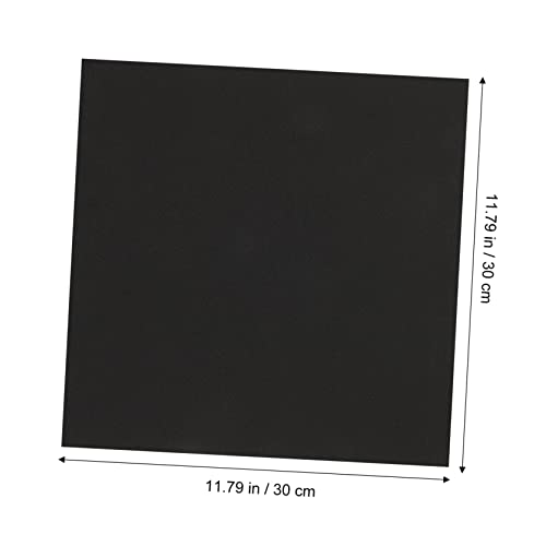 Milisten 5Pcs Insulated Fish Tank Cushion Pads Durable Absorption Mat for Aquarium Supply Black Reduces Stress Protects Integrity of Fish Tank