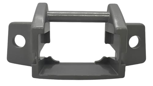 LXJZCPCompatible 3104653.005 3310811.009M RV Camper Trailer Bottom Mounting Bracket V/Camper/Trailer - A&E/ Awning Arm Lower Mounting Foot Grey and White Combination (2 Grey) - color: 2 Grey【H+T】