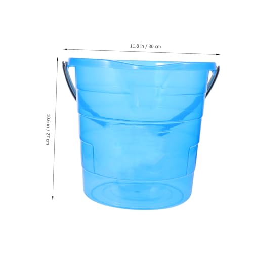 MAGICLULU Plastic Water Storage Bucket Portable Wash Bucket for Home Dormitory Cleaning