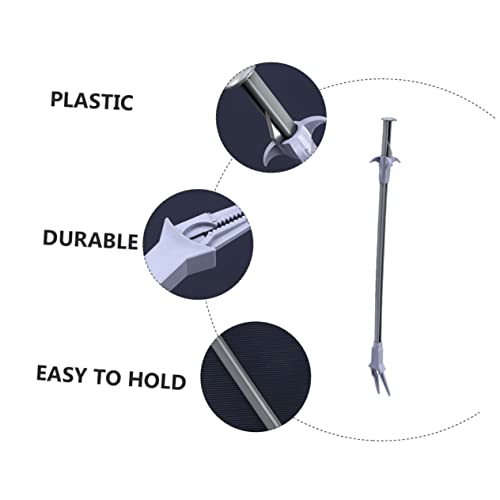 INOOMP 2pcs Aquatic Plant Tongs Extra Long Tweezers for Aquarium Maintenance Plastic Cleaning Tools for Fish Tank Plants