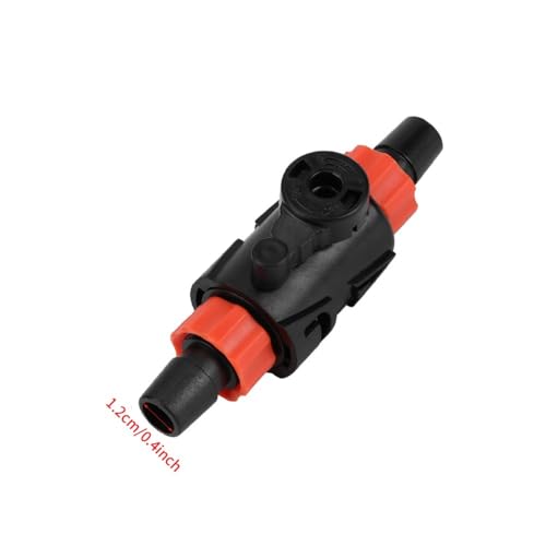 16/22mm Aquarium Flow Control Valve 90-Degree Water Regulation Quick Release Handle for Fish Tank Filter Hose(S 12/16mm) - size: S 12/16mm
