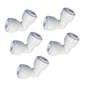 3/8 inch x3/8 inch Tube Push Union Elbow Quick Connect for RO Water Filter Fitting（ Pack of 5） - style: 3/8" elbow connect(5)