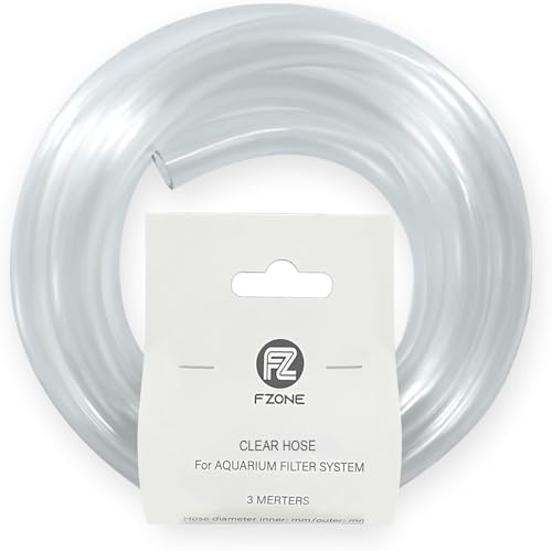 FZONE Aquarium Tubing 3M Class Clear for Aquatic Filter System Tubing 1/2" ID - size: 1/2" ID / 5/8" OD