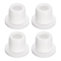 uxcell 4 Pieces White Plug Holes, T10 Waterproof Rubber Button Plug for 10mm / 0.39" Hole - size: 10mm