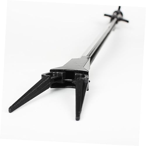 Yardwe Fish Tank Cleaning Clamp Plastic Aquarium Tongs with Non Slip Grip for Plant Pruning and Maintenance Aquarium Black