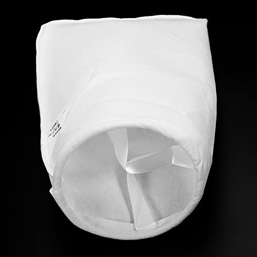 uxcell 150 Micron Paint Filter Bag PE Strainer for Filtering Paint, Gasoline, Fuel, Home Brewing (7.09"x7.09"x16.93") - size: 150 Micron