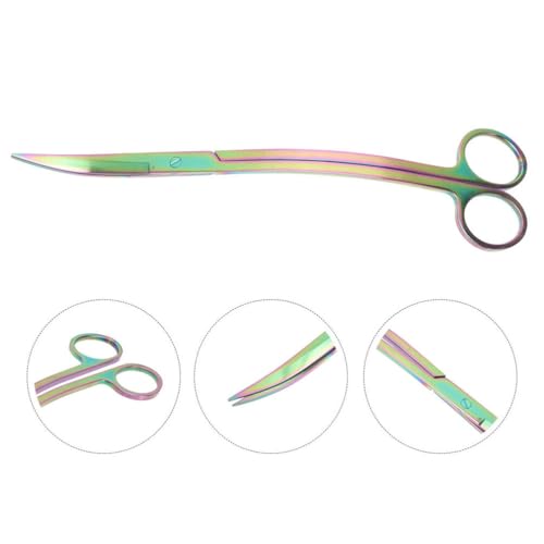 Curved Aquarium Scissors Underwater Plant Trimmer Fish Tank Aquascaping Tool Trimming Pruning