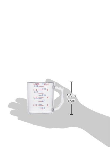 Cambro Measure Cup 1 Cup Clear (25MCCW135) - size: 1 cup