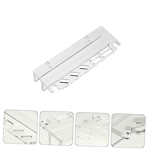 Aquarium Cleaning Tool Rack Fish Tank Tool Organizer Suitable for Scissors Tweezers Tongs Scrappers and Practical