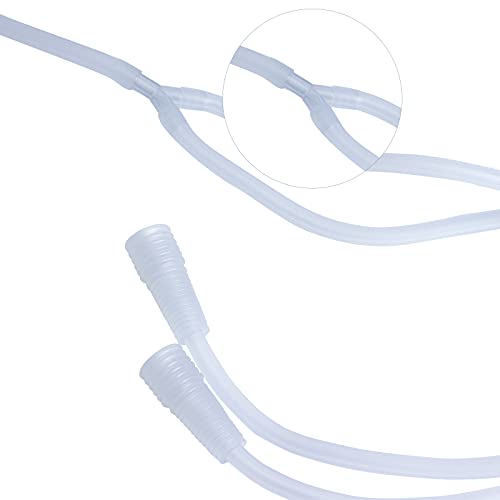 Vacuum Cupping Machine Accessories, Premium Silicone Y Type Hose Tubing for Small Cups