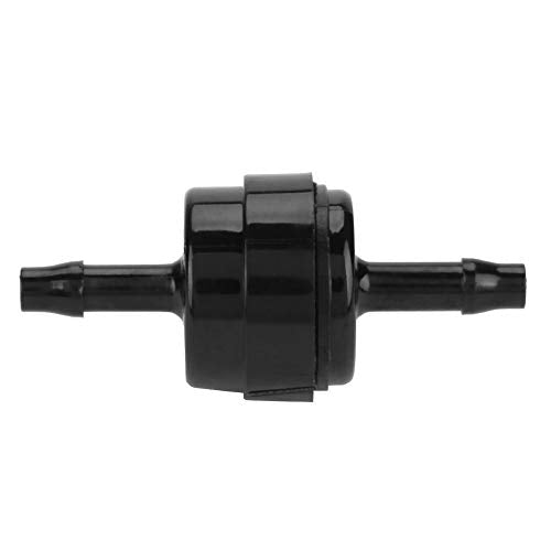 Non Return One Way Check Valve Spring Check One Way Non Return Inline Check Valve Fittings Valve For Fuel Gas Liquid Air 1/8" 3/16" 1/4" 5/16" (1/8")