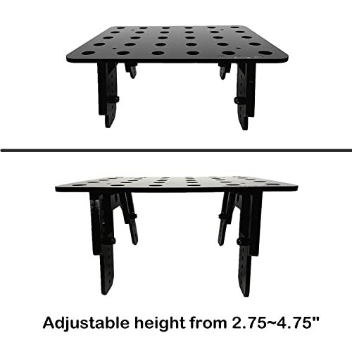 Skimmer Stand/Frag Rack Stand/Multi Function Stand (9" x 7" Black / 30 Frags) - size: 9" x 7" Black / 30 Frags
