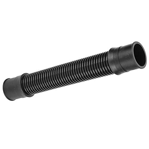 Pssopp Fish Corrugated Hose, EVA Material, ID 32mm, Black, 11.8 Inches, 1 Count, Pond Filtration Tubing - size: ID 32mm