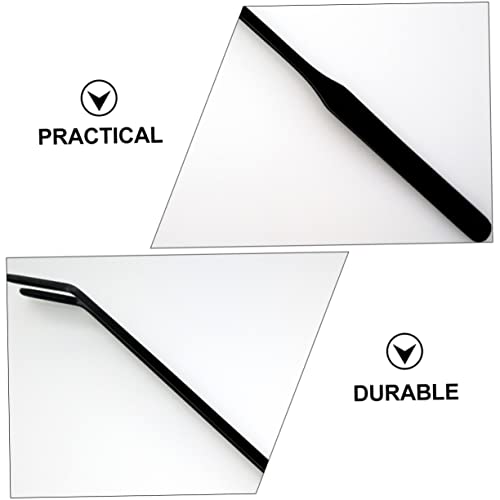 BESPORTBLE 2pcs Aquarium Tweezers Set Straight Curved Plant Cleaning Tools for Aquatic Maintenance Rustproof Design Easy to Use