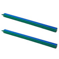 2PCS 12 Inch Aquarium Air Stone Bar, Fish Tank Bubble Diffuser Oxygen Release Bar for Air Pumps, Hydroponic Systems and Ponds - size: 12 Inch
