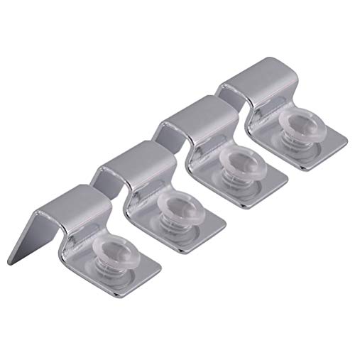 POPETPOP 4pcs Fish Tank Accessories Aquatainer Acrylic Fish Tank Aquarium Clips Aquarium Lid Support Holder Acrylic Aquarium Fish Tank Stand Fish Tank Lid Support Glass Stainless Steel