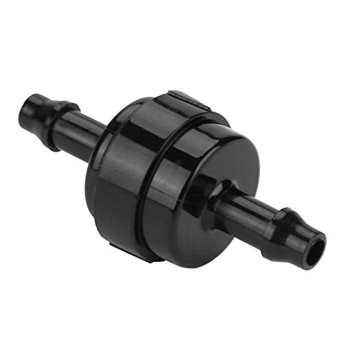 Non Return One Way Check Valve Spring Check One Way Non Return Inline Check Valve Fittings Valve For Fuel Gas Liquid Air 1/8" 3/16" 1/4" 5/16" (1/8")
