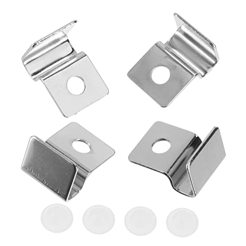 4pcs Fish Tank Cover Brackets Aquarium Lid Clips for Secure Support Easy Installation Stability for All Types of Aquariums