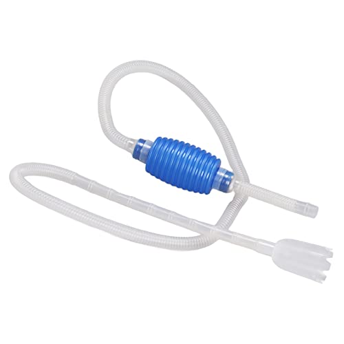 Aquarium Siphon, Fish Tank Water Change Cleaning Tool, Fish Tank Siphon, Aquarium Vacuum, A Hand Syphon Pump to Drain Cleaning Tool, Gravel Cleaner for Fish Tank