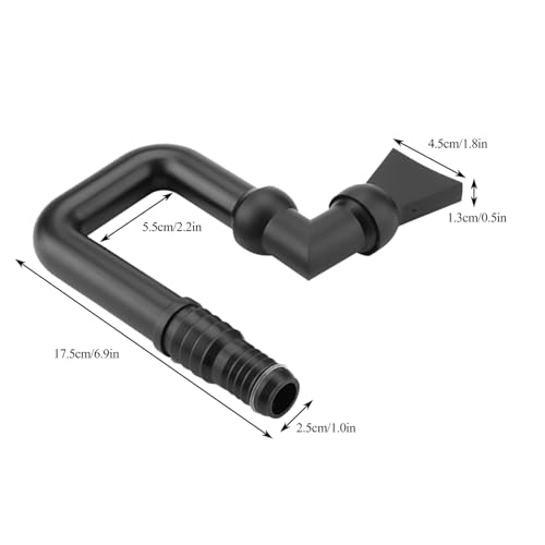 U Return Pipe, Multipurpose U Tube Return Directional Pipe Tube Fish Tank Pump Nozzle for Aquarium Water Pump