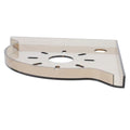 Fish Tank Decor Triangle Shelf for Storage Corner Rack Stand Easy Access for Aquarium Supplies