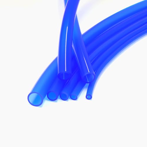 Silicone Tubes,9.84Ft 1/4" ID×5/16" OD (6mm×8mm) Blue Food Grade Silicone tubing,For Food Grade Soft Milk Beer Drink,Home Brewing Wine making, Engine,Fish Tank Air Pump - color: Blue, size: 6mm×8mm