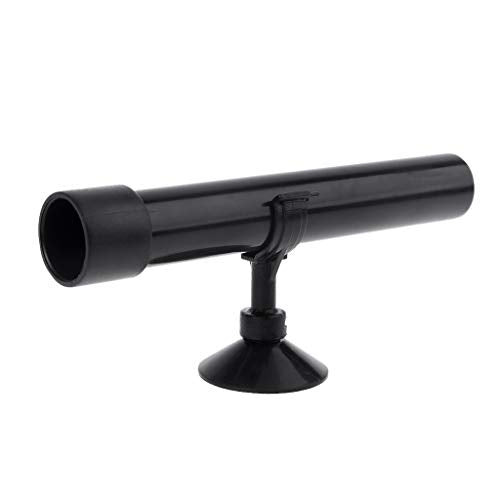 LIANXUE Canister Filters Intake Outlet Tube Kit Fish for Tank External Filter Replacement Accessories with Strong Suction Cups Black Plastic
