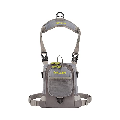 Allen Company Bear Creek Micro Fly Fishing Chest Pack - color: Gray/Lime