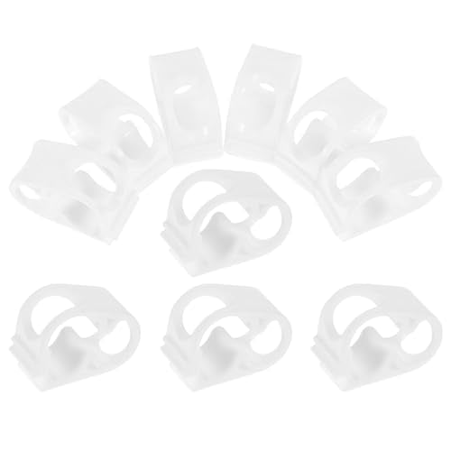 10 Pcs Silicone Tube Clamps Flow Regulator Shut Off Clips for Siphon Hose Water Flow Control Tubing Clips for Plumbing and Industrial Use