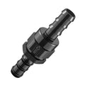 EVIL ENERGY 5/8" Check Valve, One Way Non-Return Valve Fitting Aluminum Black - size: 5/8