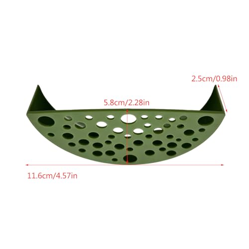 Delicate Landscape Hallowed Cave Terrarium Hideouts Shrimp Hideouts Statue Aquariums Habitat Decors - size: Green