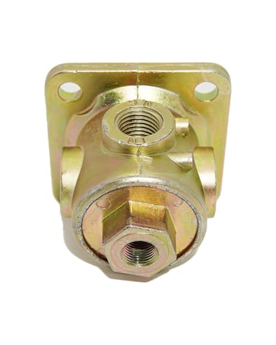 90554615 3-Way Pilot Valve | Air Suspension Dump & Lift Axle Control for Semi-Truck & Trailer | Replaces Haldex 90554615, 90054079, and 8071546
