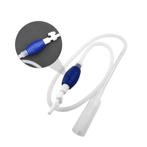 Aquarium Water Changer Manual Pump Vacuum Siphon Cleaner Medium Size Fish Tank Gravel Tool for Freshwater Tank Maintenance