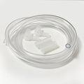 PVC Clear Vinyl Tubing,1/4"ID X 3/8"OD, With 2 Silicone Extension Joints, 2 Bend Joints(10 feet)