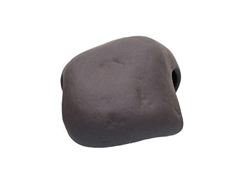 Plecoceramics Cichlid Stone Decoration - Aquarium cave for Cichlids, Betta, Small Fish - Fish Tank Hideway Decor - Betta Toys Hideout Stones House (Stone Medium)