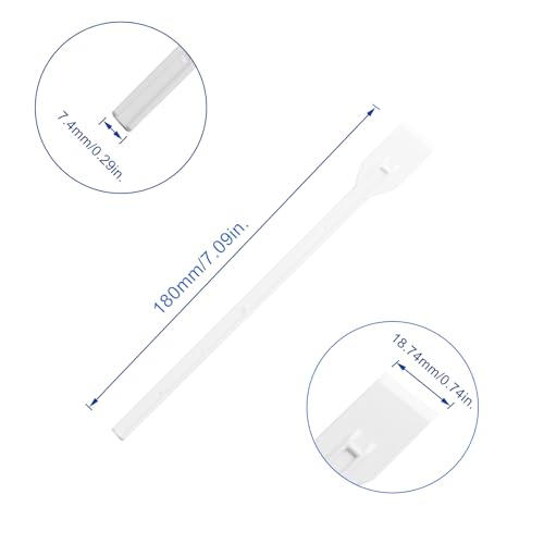 Biologix Cell Lifters, 18cm Cell Lifter Blade Handle Length, Polyethylene, Sterile, Individually Wrapped, Case of 100 - size: Cell Lifters