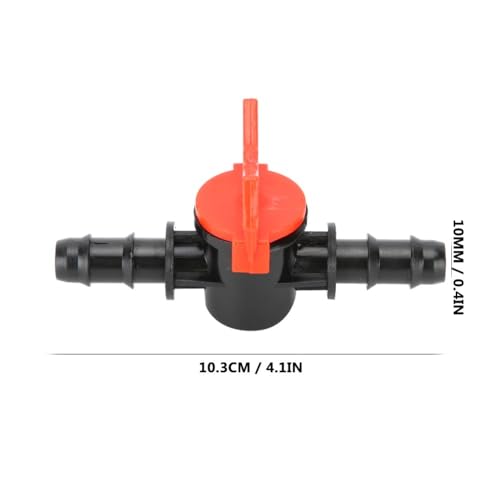 2 Pcs 10mm Plastic Tube Pipe Connector Regulator Aquarium Air Pump Water Flowing Controller Regulator Valve Aquarium Accessories