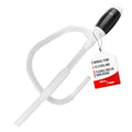 TERA PUMP - TRDPF25 Manual Hand Pump, Chemical Insecticide Compatible Siphon Pump, Up to 12 Liters/Min - Flexible or Straight Suction Tube - size: 3 Gal / Min