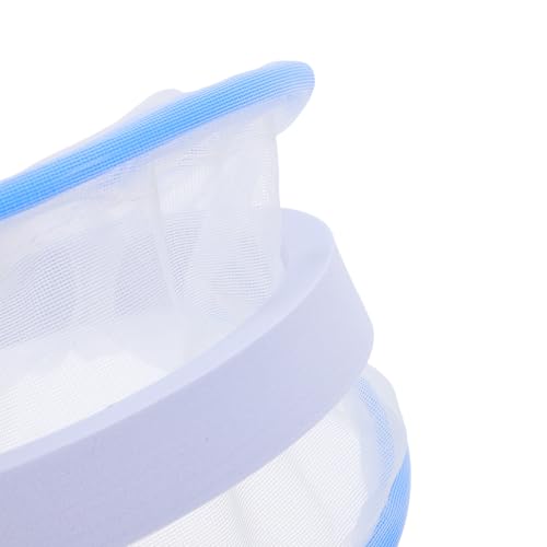 Kichvoe Fish Breeding Box Aquarium Floating Hatchery Tank Nylon Mesh Isolation Nursery with Feeding Ports for Guppy Fry and Shrimp Indoor Aquarium Breeder