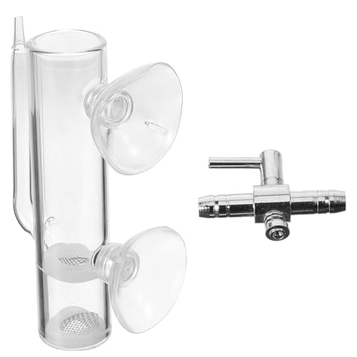 Shrimp Hatchery Box with Transparent Tank and Suction Cup for Aquarium Fish Breeding and Juvenile Shrimp Protection 3.54X1.77X0.78In