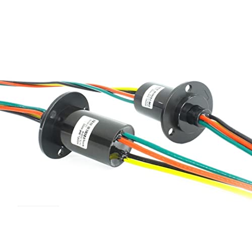 Slip Ring Electrical Slip Ring Motor Slip Ring Rotating Connector Slip Ring Electrical Connector Slip Ring Connector 4 Wires 30A Diameter 30mm - style: 4 Wires 10-30A Diameter 30mm