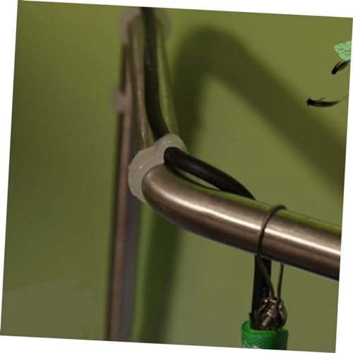 ORFOFE Modern Design Wire Holders for Cords Stable Cable Hooks Cable Organizer Clips for Speaker Wire and Management