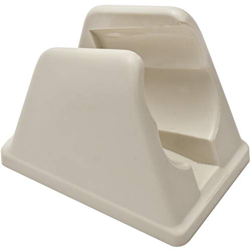 Dura Faucet DF-SA156-BQ RV Handheld Shower Wand Bracket Holder, Mounting Screws Included (Bisque Parchment) - color: Bisque Parchment