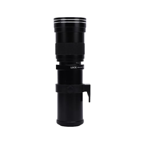 Andoer 420-800mm F8.3-16 Manual Telephoto Zoom Lens