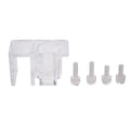 Fdit Acrylic Fish Tank Water Filter Mount Hose Tube Fixing Clip Aquarium Water Pipe Holder Tube Hanger