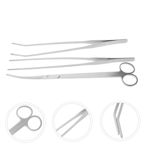 UPKOCH 1 Set Tools Aquarium Tweezers Water Plants Scissors for Precise Aquatic Plant Maintenance Ergonomic Design for Comfortable Use