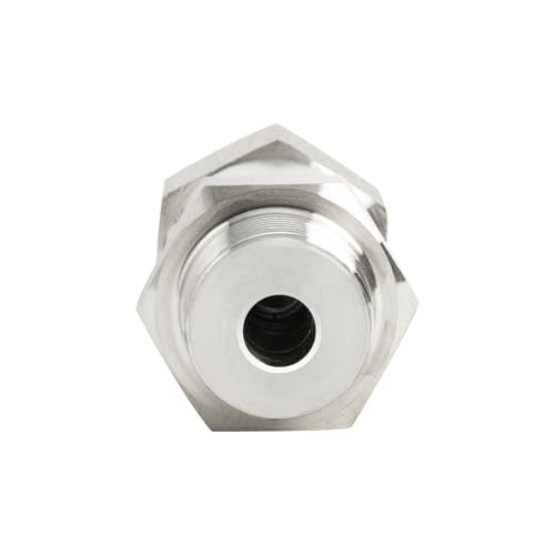 ChillWaves 304 Stainless Steel In-Line Split Check Valve 1/8" NPT Male x 1/8" NPT Female Thread, One-Way Non-return Check Valve for Backflow Prevention(1-PACK) - size: 1/8" MNPT x 1/8" FNPT, style: Split Check Valve